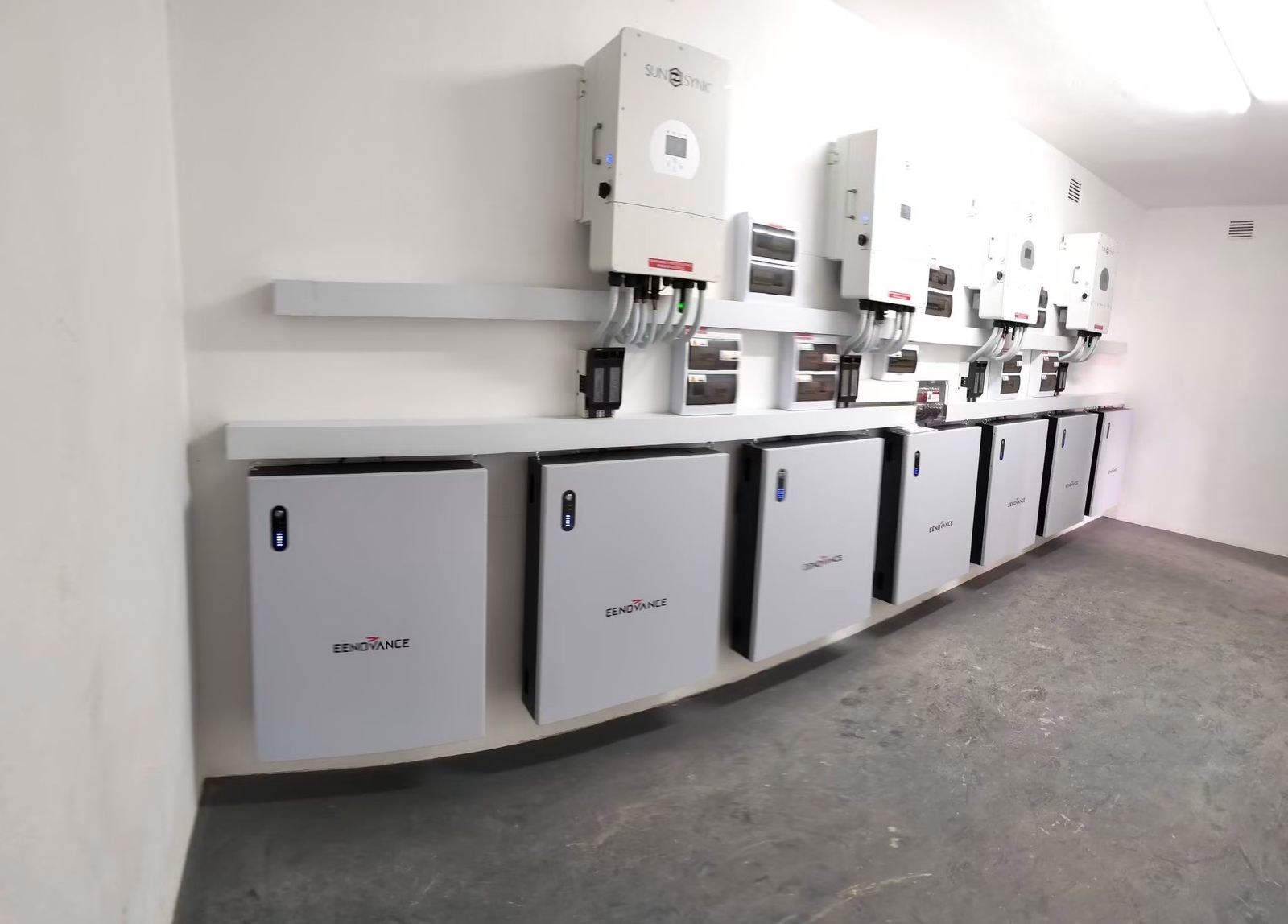 Lithium Battery Bank Installation